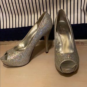 Worthington silver heel